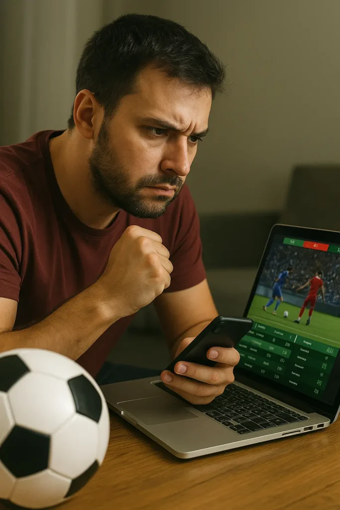 Errores comunes al apostar en partidos de fútbol
